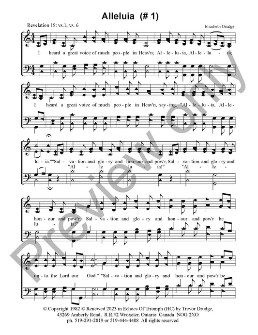 Alleluia (#1)