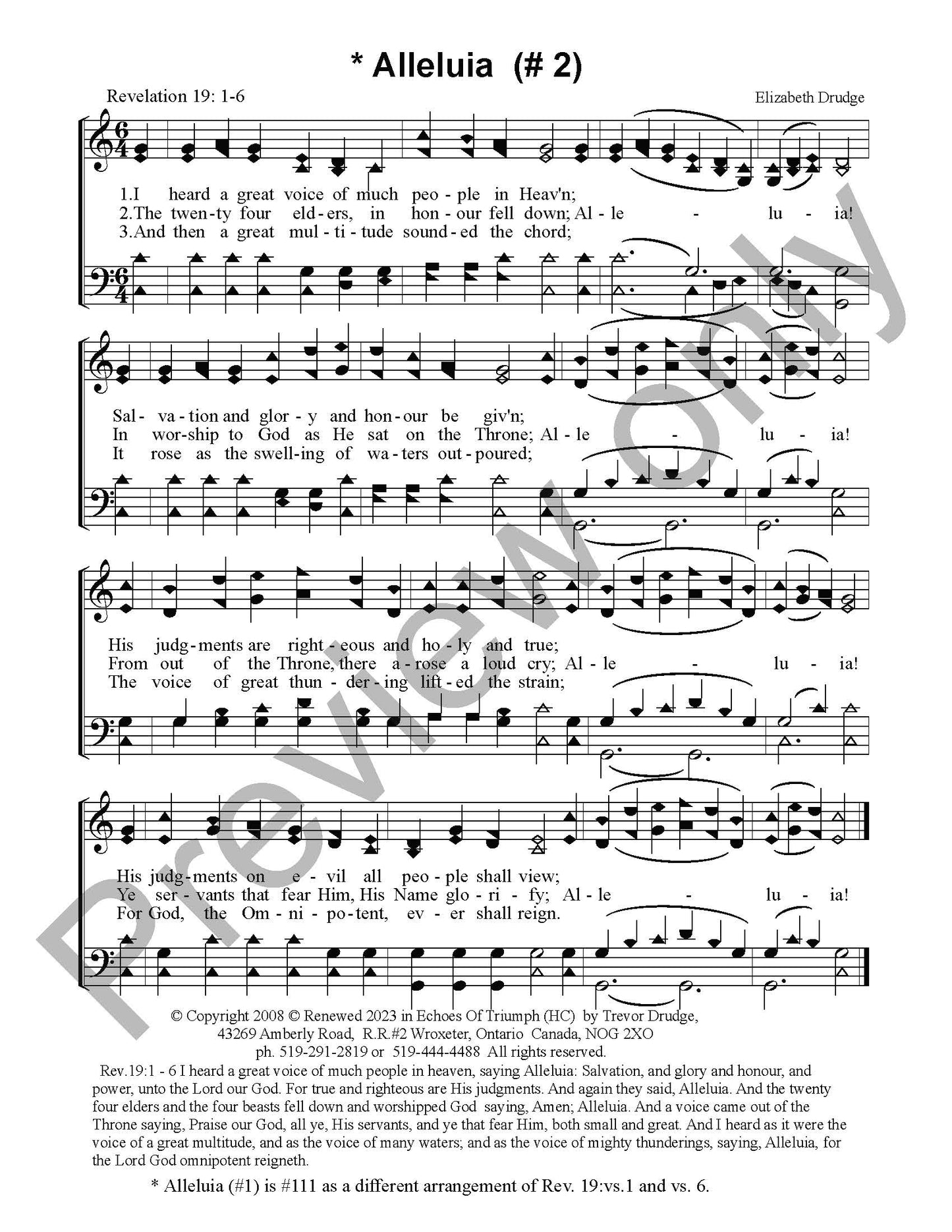 Alleluia (#2)