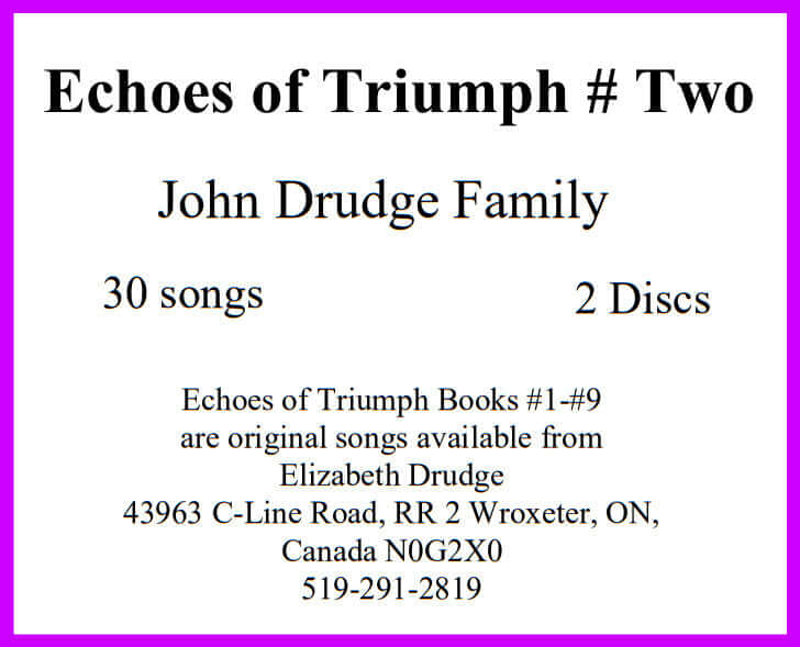 Echoes of Triumph Two Digital Download