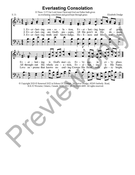 Everlasting Consolation