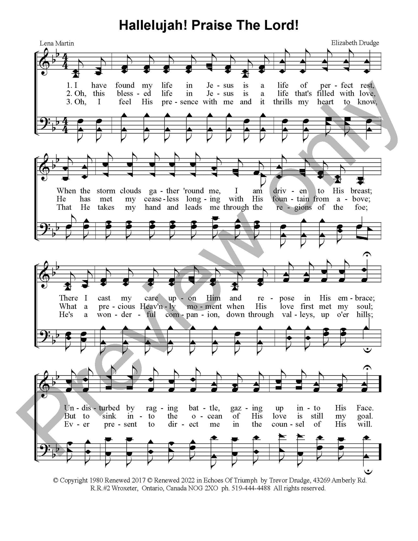 Hallelujah! Praise the Lord!