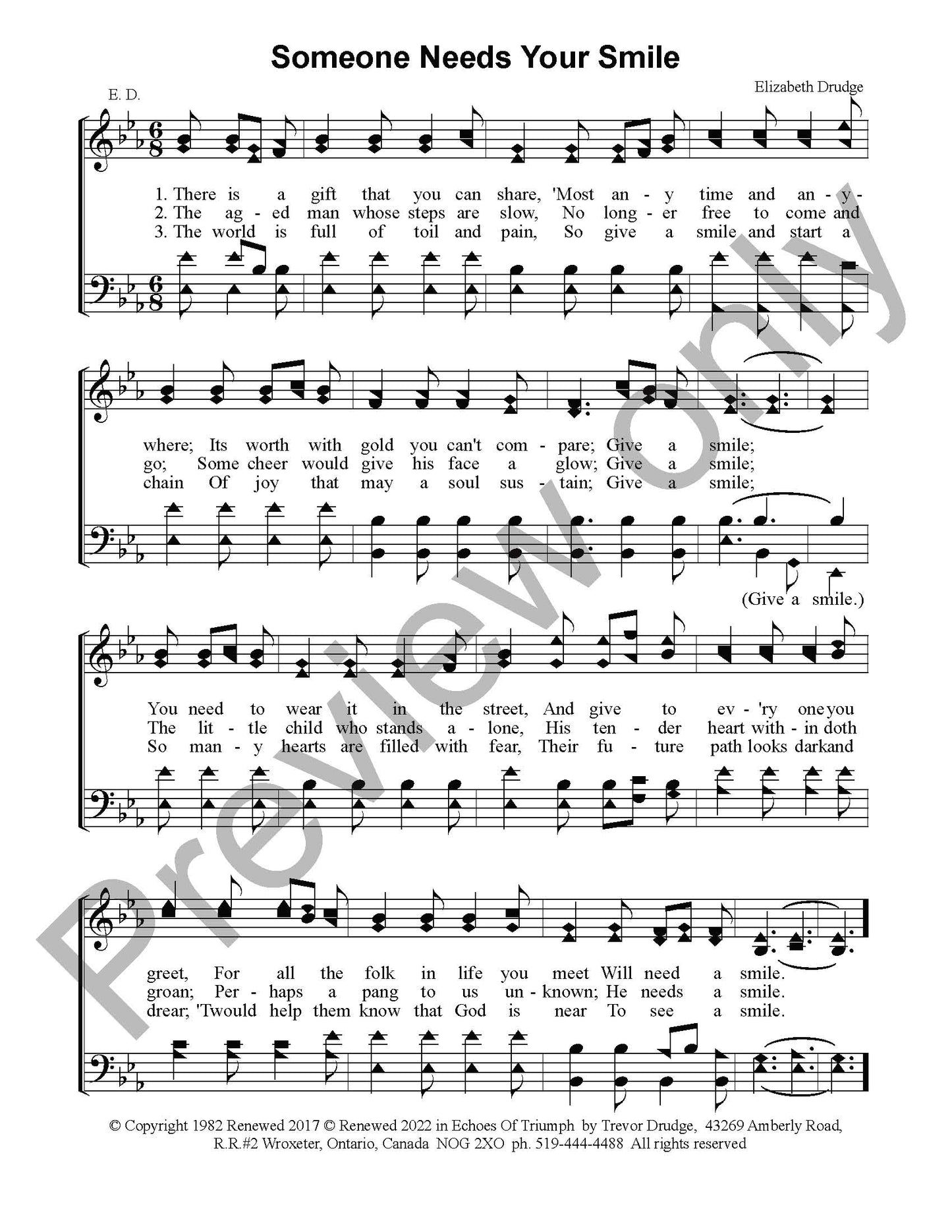 Someone Needs Your Smile