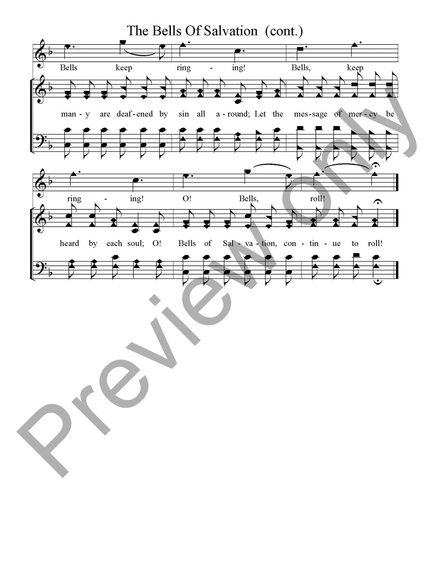 The Bells Of Salvation