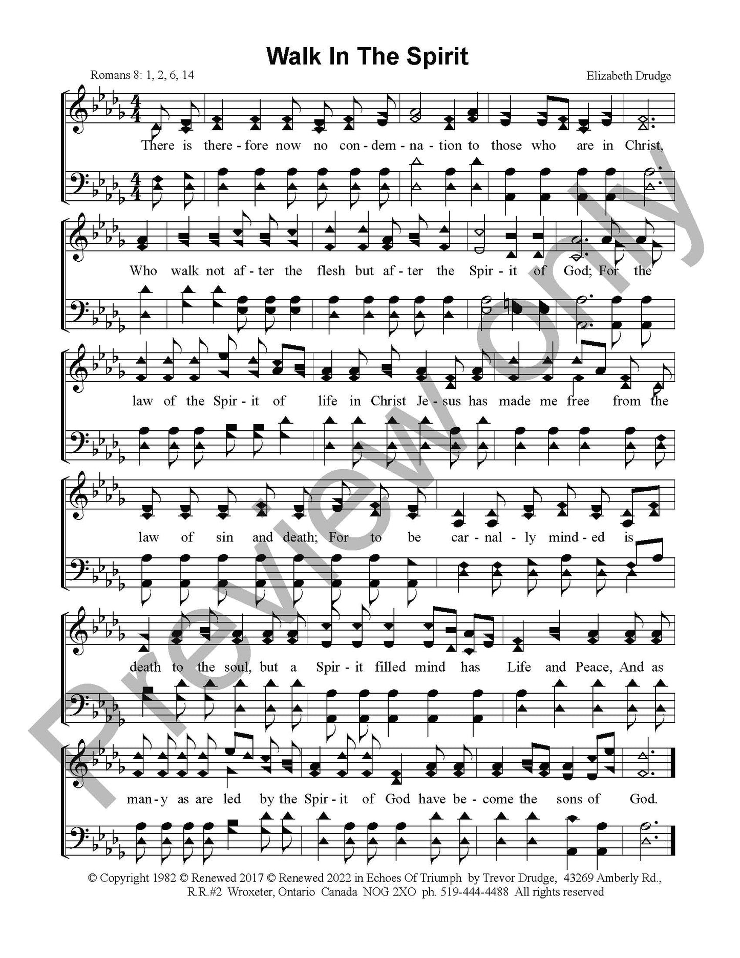 Walk In The Spirit