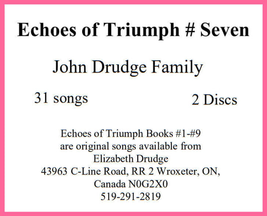 Echoes of Triumph Seven CD