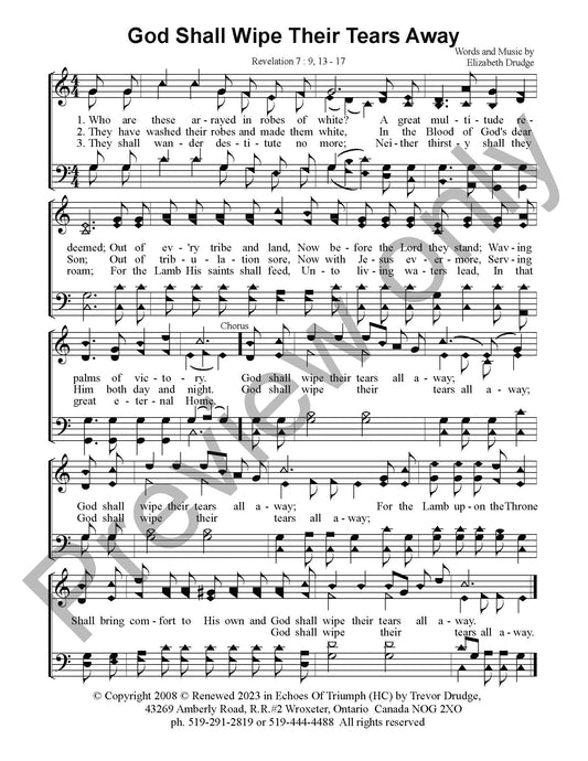 God Shall Wipe Their Tears Away