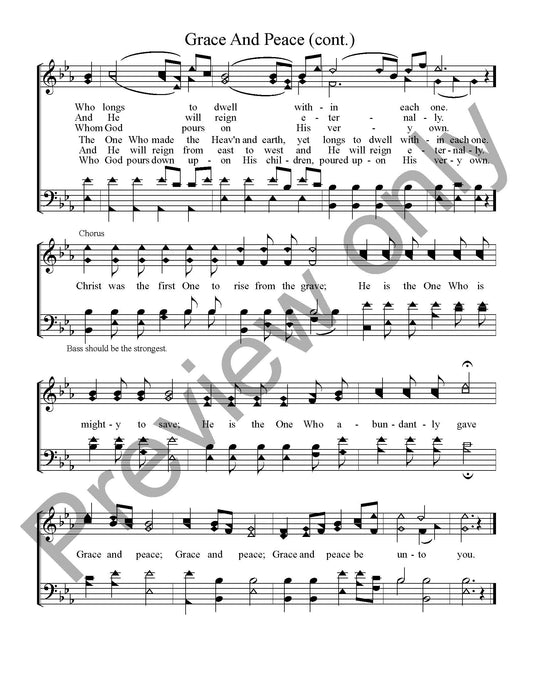 Grace And Peace